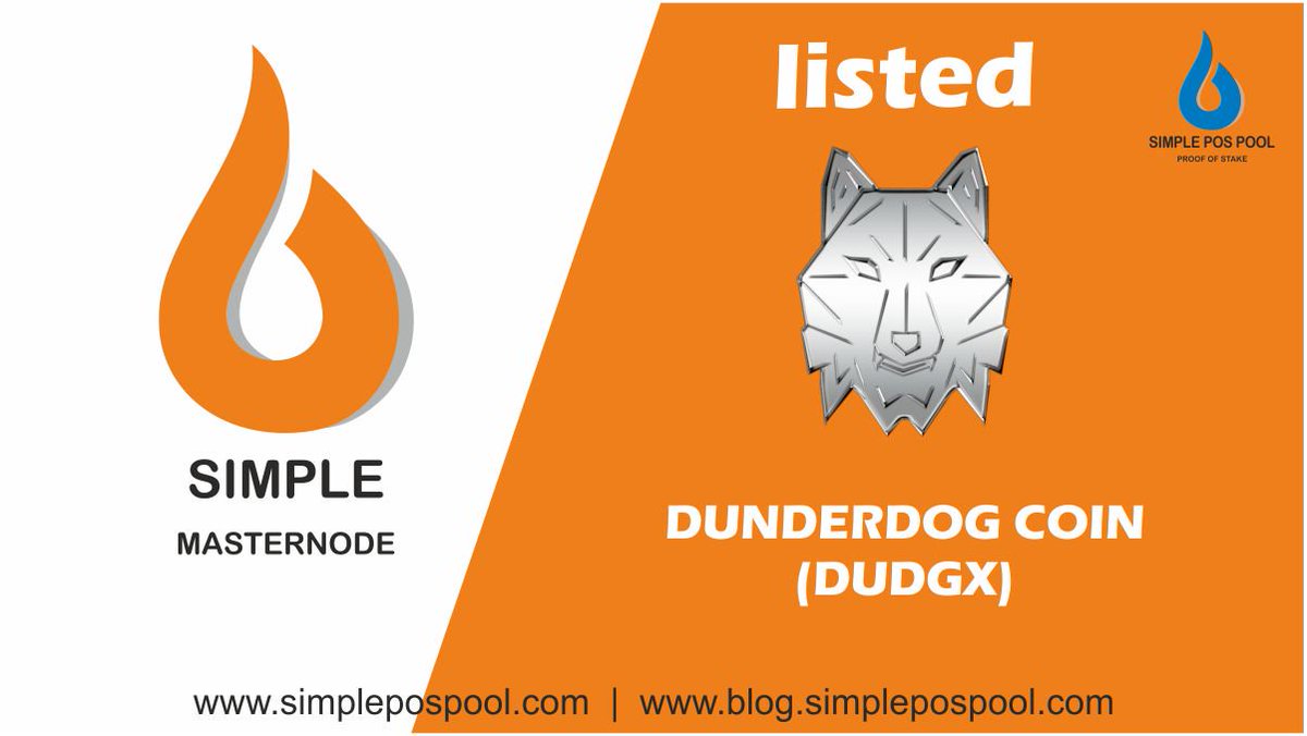 Let´s welcome  <a href="/dudgxcoin/">DUDGX</a> to Simple Masternode, the cold hosting solution from Simple Pos Pool. Host your masternodes for $0.019 daily or $0.59$ monthly with a unique 4 tier referral system. Earn $BTC and get your VPS for free