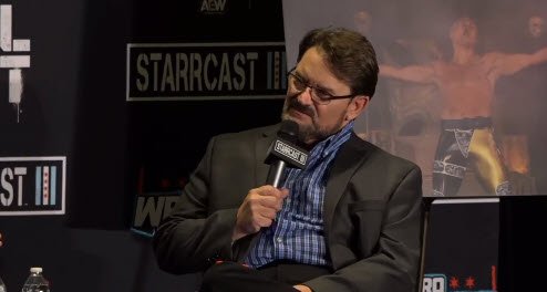 Triller_TV's tweet photo. 🎡We roll on to the third and final show for the night!
🔚#STARRCASTWEEK winds down with an excellent stage show, to finish day 1!
🎙️Host and legend of the business, @tonyschiavone24 sits down with the superstar of wrestling, himself, @CodyRhodes, as Cody tells it all! https://t.co/yd3V6BXGHB