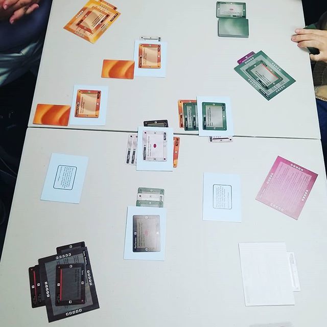 Playing a pre production game.Yey!
#DGM #playtest #cardgame #NTX ift.tt/2zwRtNq