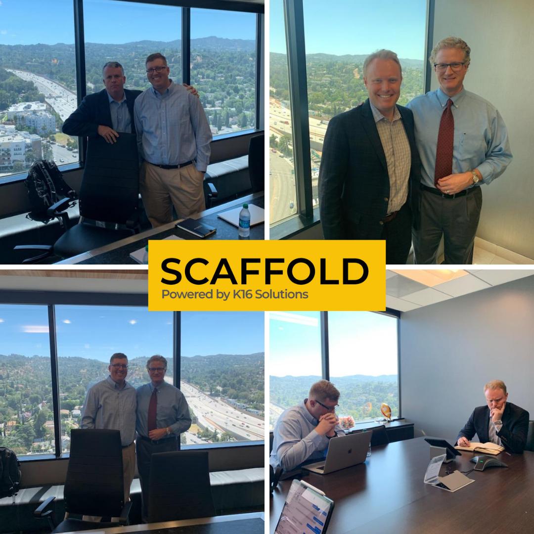 K16solutions's tweet image. K16 Solutions team members had an amazing day escaping the AZ heat for a quick day trip to LA to take meetings there - and what a day it was! The #EdTechRevolution continues.  
#Scaffold #ByEducatorsForEducators