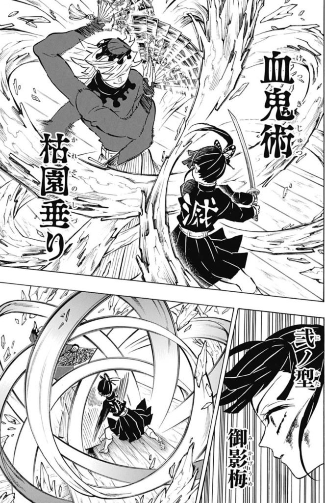 鬼滅の刃 栗花落カナヲ 花の呼吸：弐ノ型 御影梅（みかげうめ）