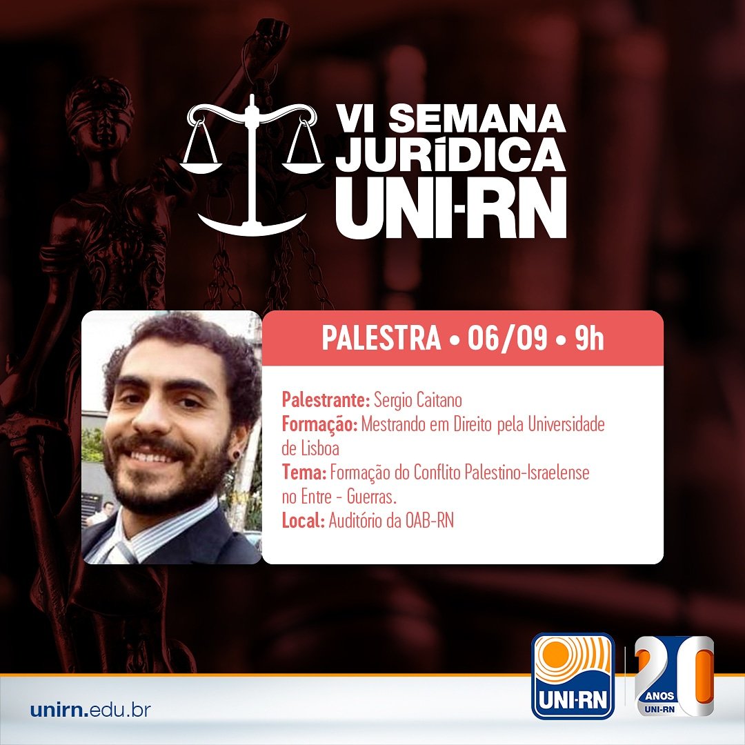 SJUNIRN_'s tweet photo. [PROGRAMAÇÃO VI SEMANA JURÍDICA DO UNI-RN]
📆Data: 06 de setembro 
📌Local: OAB/RN
📄Certificado: 20h
✅Inscrições através do site:
https://t.co/ZtUfW6aHSq https://t.co/7yWcI3e9aJ