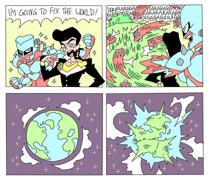 speaking of commissions i recently did this comic commission for @WambamDam. ive been holding onto it cause i wasnt sure how to introduce comic commissions as a possible option? would people be interested in comic commissions? prices would like... vary like crazy (diamond). 