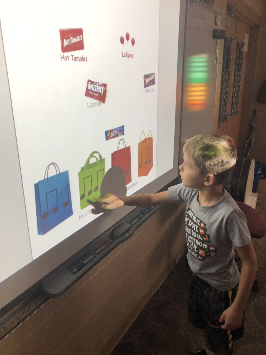 “Mr. D- you mean CANDY and music are related?! No way?!” I love this lesson and taking kids to the “candy store” to connect  how music is all around them! Check out these candy compositions we created! #educatingeagles <a href="/racheladamstn/">Dr. Rachel Adams</a> <a href="/GrandviewES/">Grandview School</a>