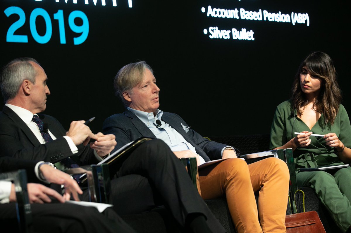 Was a pleasure moderating the retirement income panel at <a href="/FinServCouncil/">FSC</a> #summit2019 with these fine gentlemen, who happily went along with my poking fun of our use of jargon and product led thinking. <a href="/Cooperannuation/">Jeremy Cooper</a> <a href="/arboal/">Andrew Boal</a> <a href="/RobertJeremenko/">Robert Jeremenko</a>