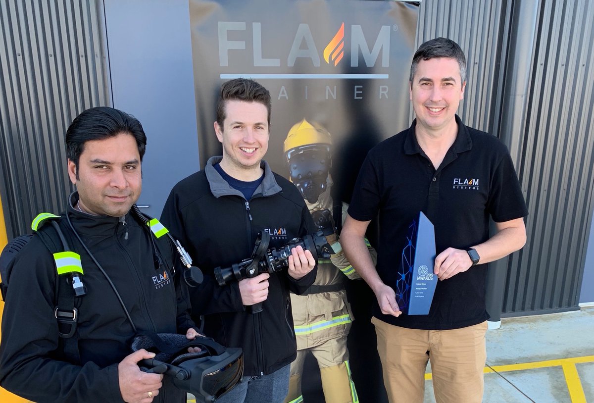 We're excited to be the winner of the National Startup of the Year Award <a href="/theiAwards/">🏆 The iAwards</a> #digitaltech @deakinresearch @iisrideakin #VR