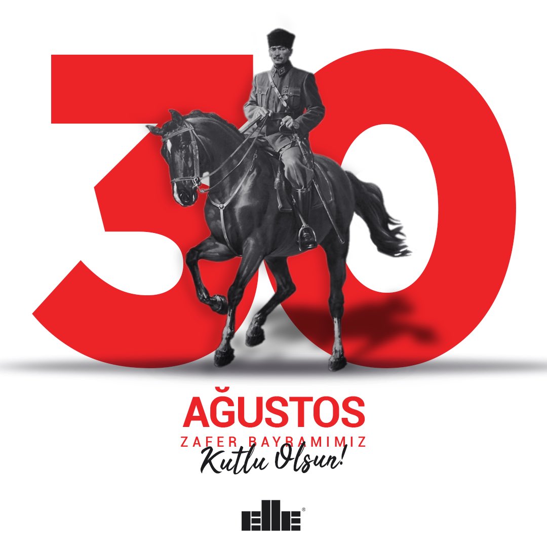 Sabırla atılan adımların sonunda zafer var! 30 Ağustos Zafer Bayramımız kutlu olsun!