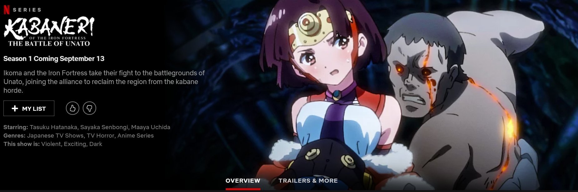 Wtk Kabaneri Of The Iron Fortress The Battle Of Unato English Dub Trailer Is Streaming T Co Hxtqnzfiyy T Co Zl7fzkpgef Twitter
