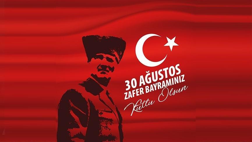 Gazi Mustafa Kemal Atatürk ve kahraman milletimize saygı ve minnetle... 30Ağustos Zafer Bayramı kutlu olsun. #30Ağustos