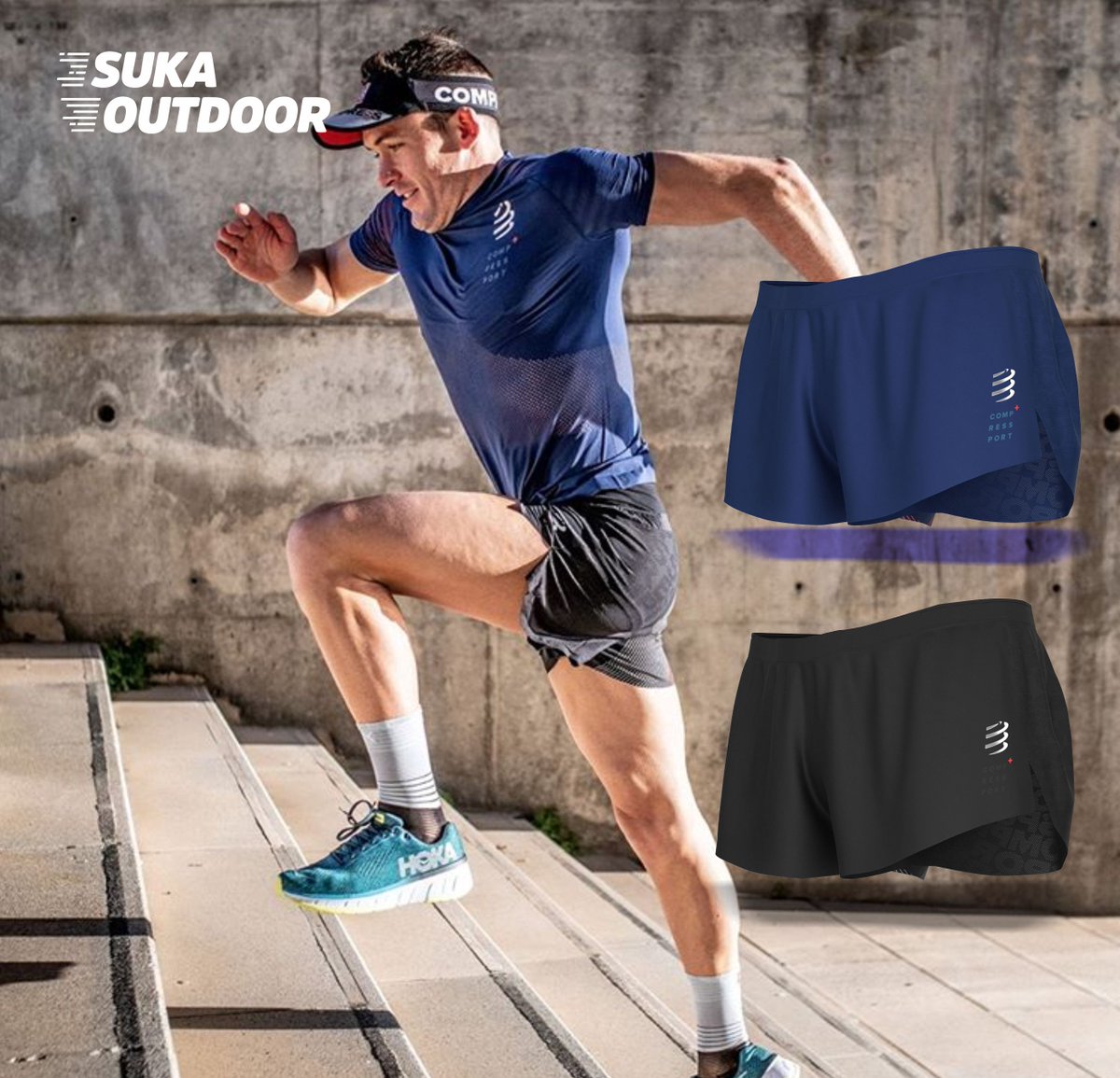 Dikembangkan di Swiss untuk para pelari yang berdedikasi dan berkinerja tinggi!
- Racing Split Shorts sangat ideal untuk dikenakan untuk sesi lari saat cuaca panas dan lembab.
- Sangat ringan, celana pendek ini terbuat dari satu lapisan tunggal dengan desain minimalis
- 45 gram!