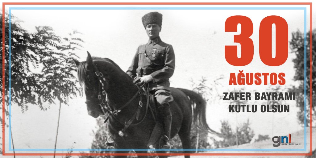 30 Ağustos Zafer Bayramımız kutlu olsun! 💫 #30Ağustos https://t.co/S6ec5Dw9M2