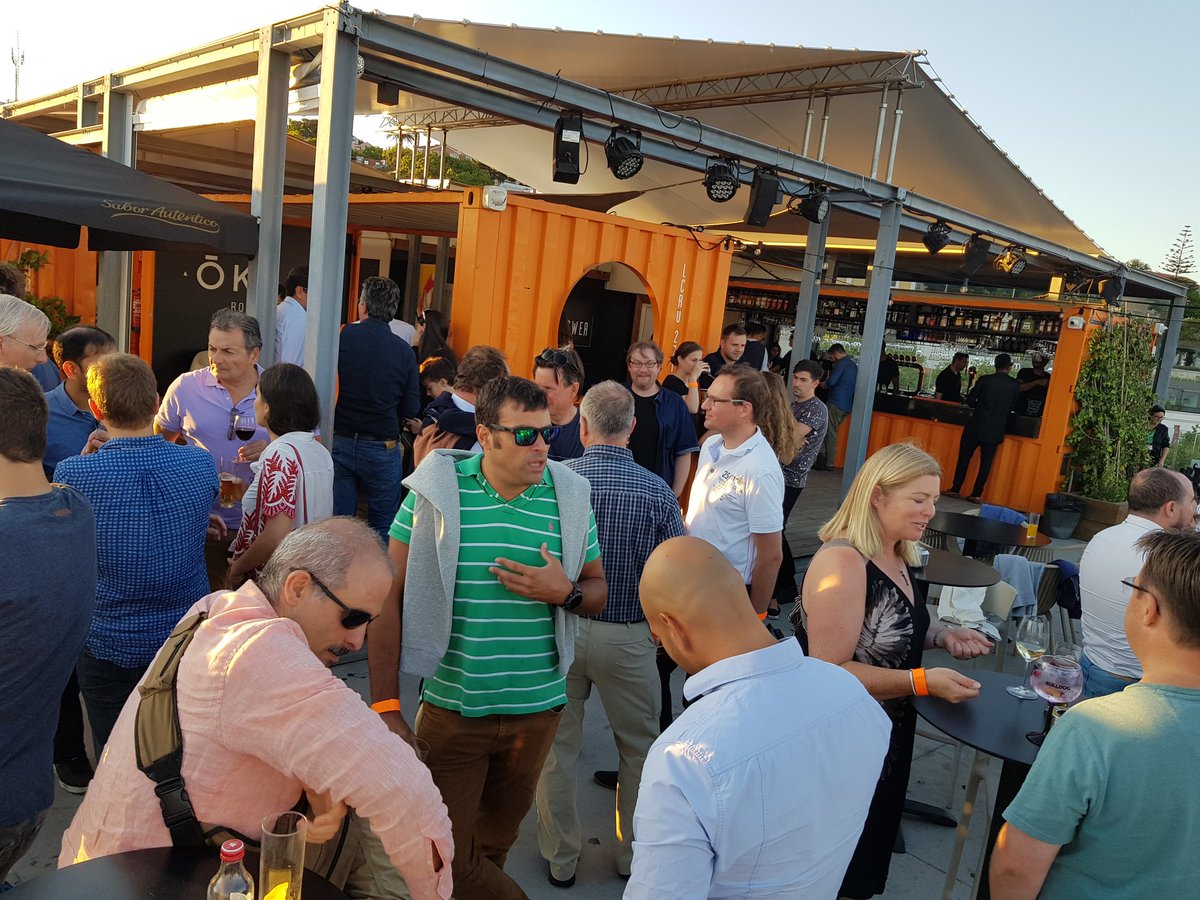 marclameriks's tweet photo. Thanks Oracle/Jurgen Kress for having all the participants to a Lisbon rooftop restaurant, yesterday evening, to eat and party. I enjoyed it very much.
@AMISnl
#PaaSSummerCamp https://t.co/NxaY74ttuD