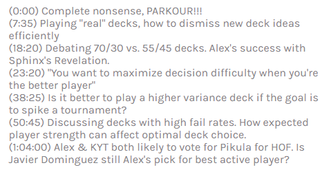 karyungtom's tweet photo. Really proud of this #TableFor2Podcast. Not the most organized because there were a LOT of ideas we tried to cover.

DECK SELECTION, DECISION COMPLEXITY, HALL OF FAME.

https://t.co/qKNEdpso8H

Early release.

Ship a coffee to support:
https://t.co/EuTqaBze1u https://t.co/9G7DSHAU4P