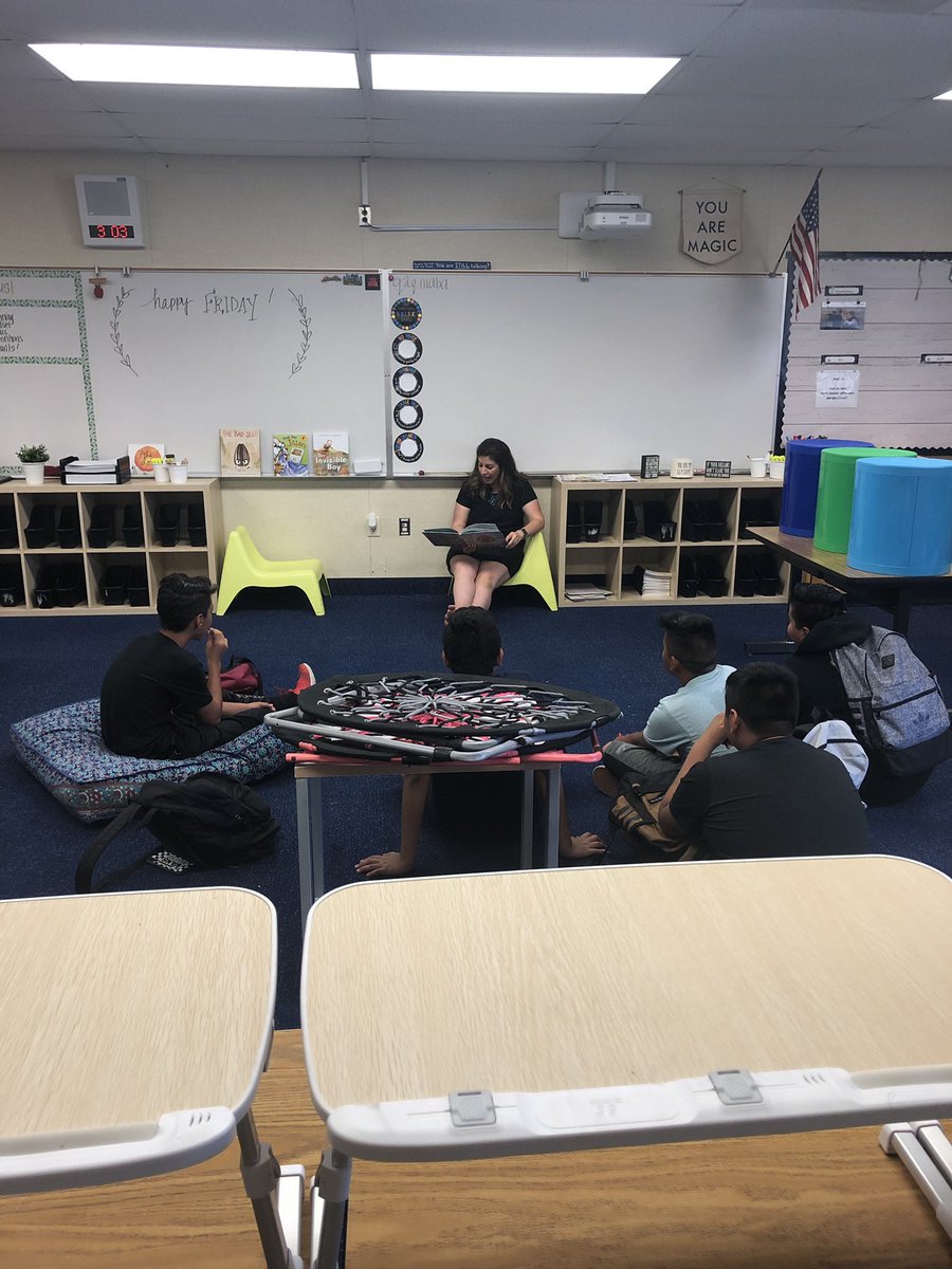 I had previous kiddos visit today. They asked for a read aloud, and quickly sat around me. This is why we teach. To build relationships that remain past June. Every student, past or present, forever has my heart.  <a href="/mfpinchot/">Michelle Pinchot</a> <a href="/GGUSD/">GGUSD</a> #kidsaremagic