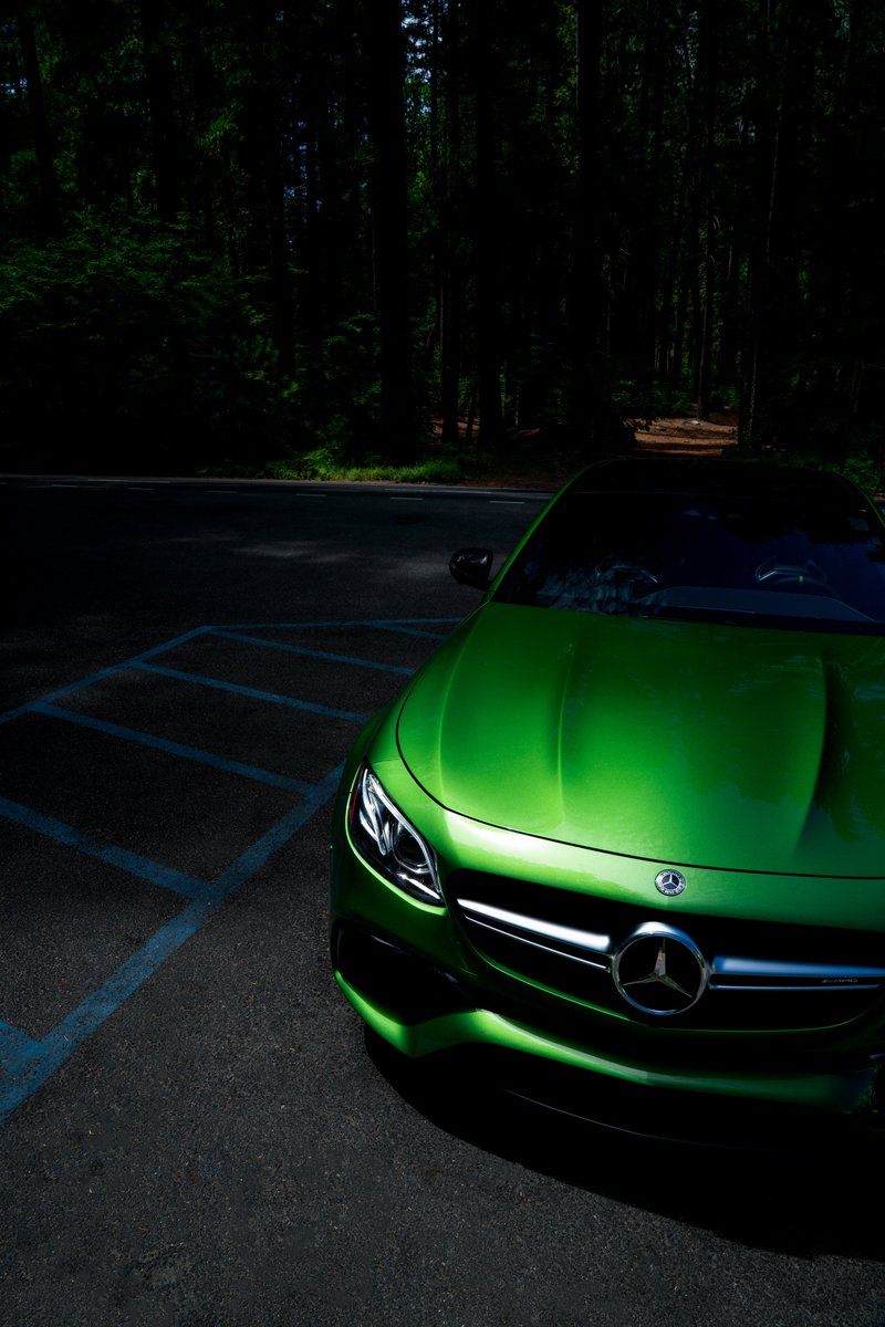 MercedesBenzUSA's tweet photo. The same color as your favorite traffic signal. designo Manufaktur offers a range of exclusive features like custom paint colors for your Mercedes-Benz. #E63 #MBPhotoPass https://t.co/bo687HSqlD
