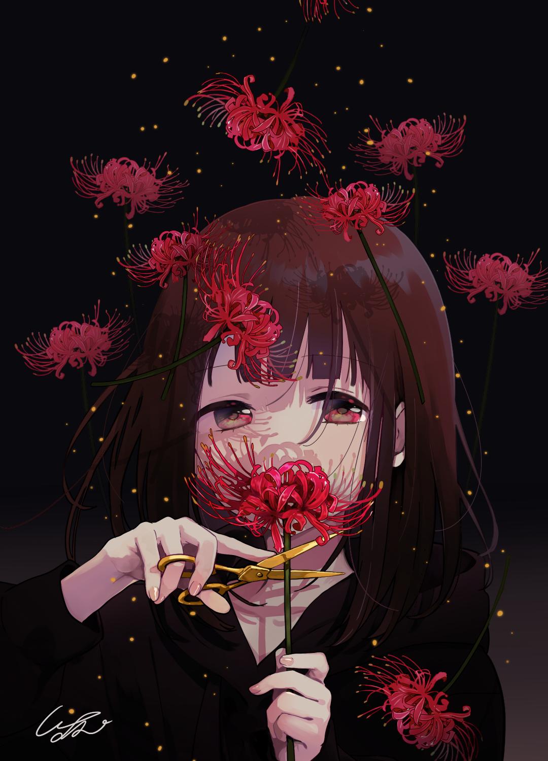 彼岸花 壁紙 イラスト