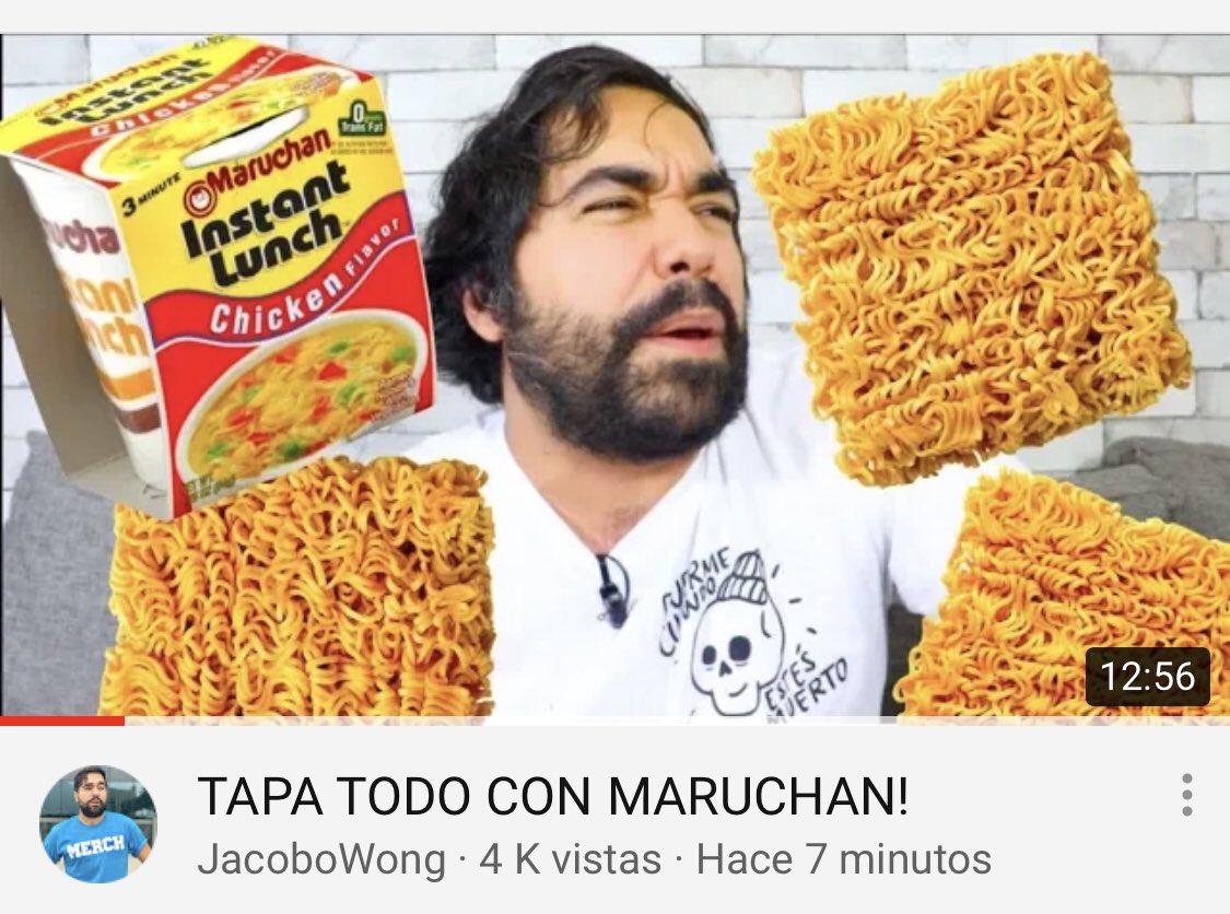 yeahcompa's tweet photo. JAJA Que buena onda 😂👌🏻 vean el nuevo vídeo de @JacoboWong, se la rifó dando una nota de mi vídeo 💪🏻 https://t.co/lZwxSanLO4 https://t.co/SLHmJgdD8b