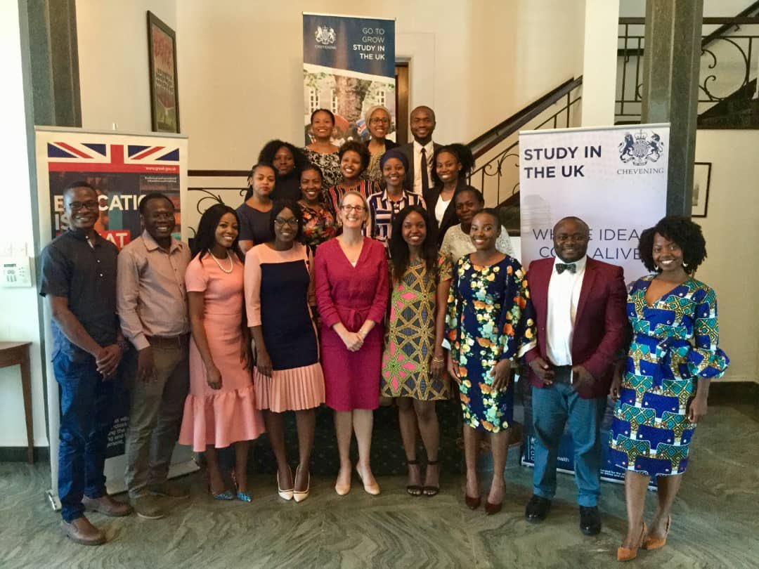 Really enjoyed hosting the 2019 @cheveningfco Scholars from #Tanzania before they leave for their Masters studies in the UK. It’s one of my favourite events of the year! #chosenforchevening #EducationisGREAT