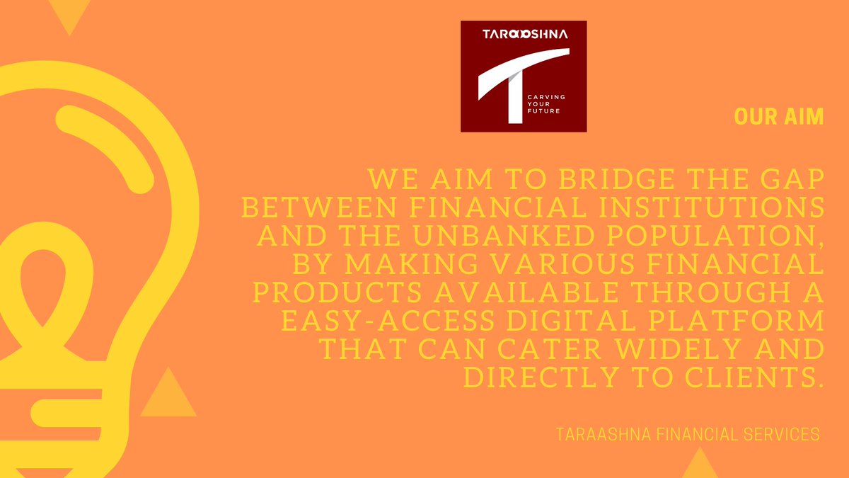 TaraashnaL's tweet photo. The velocity of money &amp; economic activity is increased when #financialservices extend to the underserved population. In lieu with this thought, Taraashna Financial Services has #financialproducts in place which are readily accessible to unbanked population. 

#financialinclusion https://t.co/gK7pD8iCA5