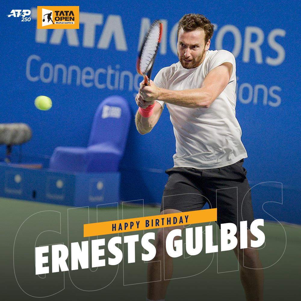 Here\s wishing the Men\s Singles quarterfinalist Ernests Gulbis a very Happy Birthday   