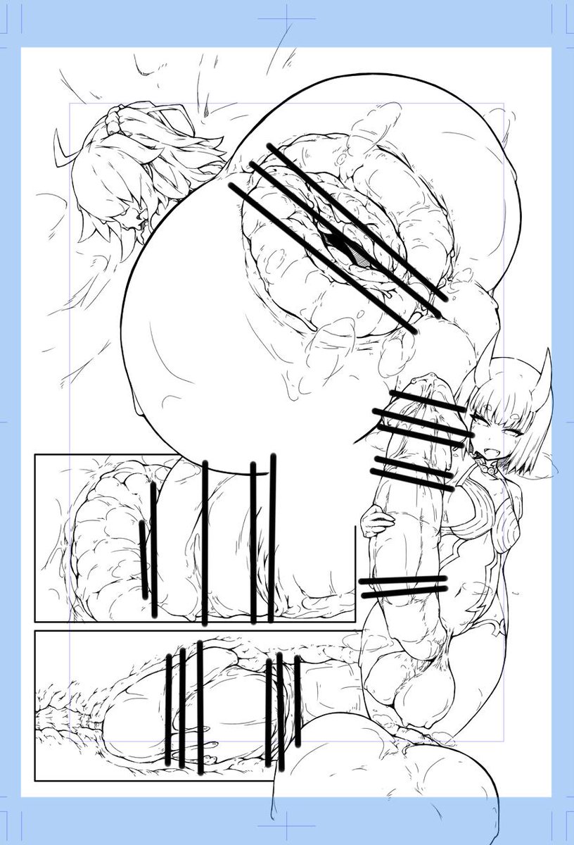 [R-18 ふたなり] ふたけ原稿 ペン入れ。
ゆるふわぶにぶにけつまんこ vs 酒呑ちゃんちんぽ。

https://t.co/UxY8w3KjL1 