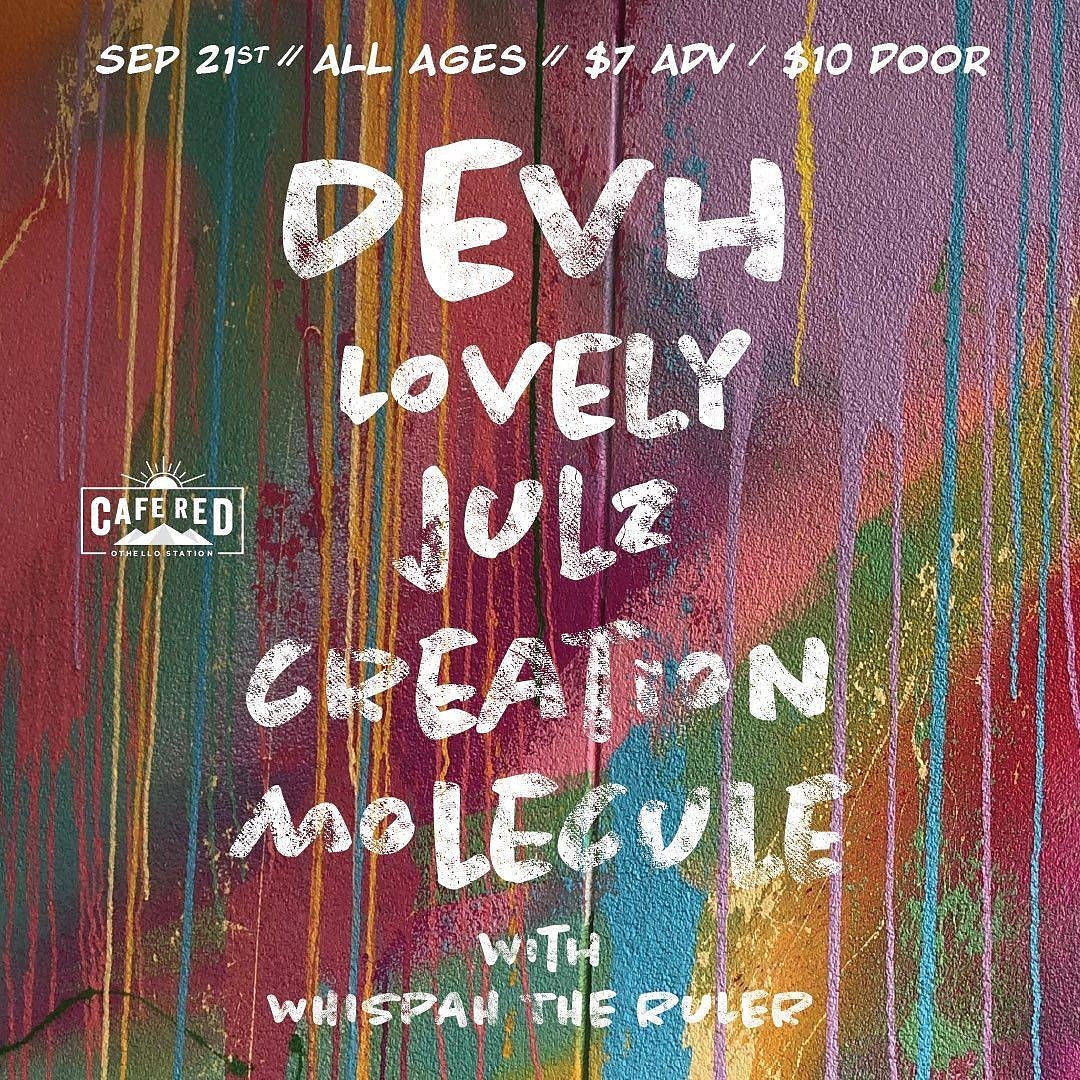 Therealcreatio1's tweet photo. Yo we got another show. I'll be performing at cafe red in seattle. Truly honored to be asked to perform with them.
So the show is September 21st at 7pm. 

#seattlemusic #seattlehiphop #seattle #pnw #seattleshow #pugetsound #206 #nectarlounge #downtownseattle #seattledowntown https://t.co/P9zrIcysYR