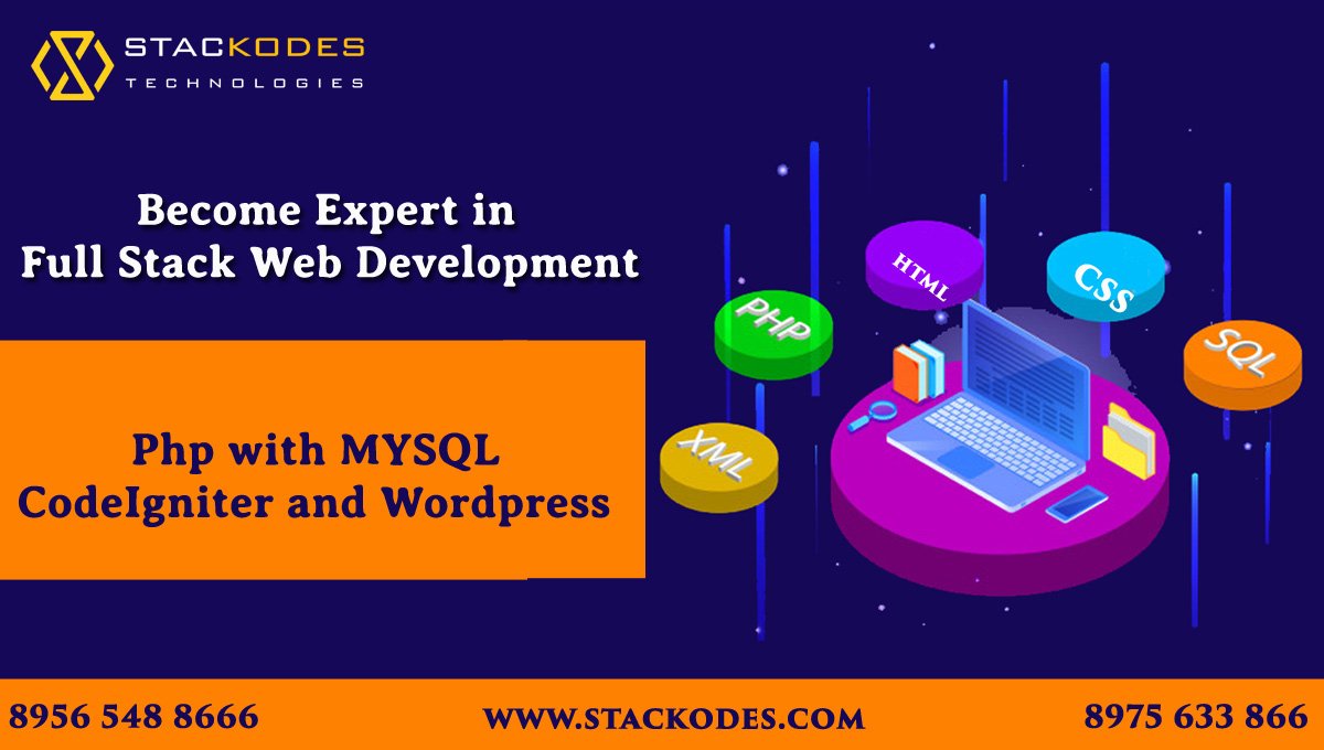 stackodes's tweet image. Learn PHP and Become Master in Full Stack Web Development
at #stackodestechnologies.
Learn PHP course with
#HTML5,#JavaScript, #CSS3, #jQuery 
#Wordpress, #Codeigniter &amp;amp; Become Web Developer.
Join our upcoming Batch.

For more info call us at
8956548866 / 8975633866