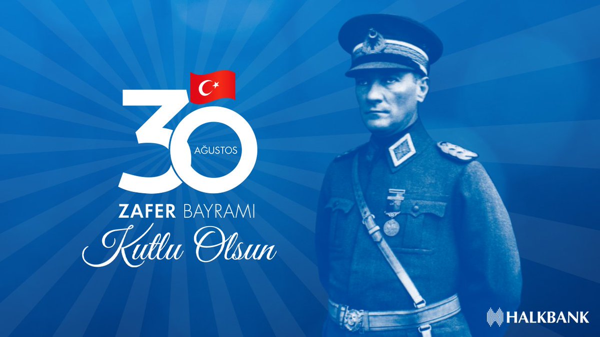#30AğustosZaferBayramı’nı bizlere armağan eden, Gazi Mustafa Kemal Atatürk ve tüm şehitlerimizi saygı ve rahmetle anıyoruz. 🇹🇷