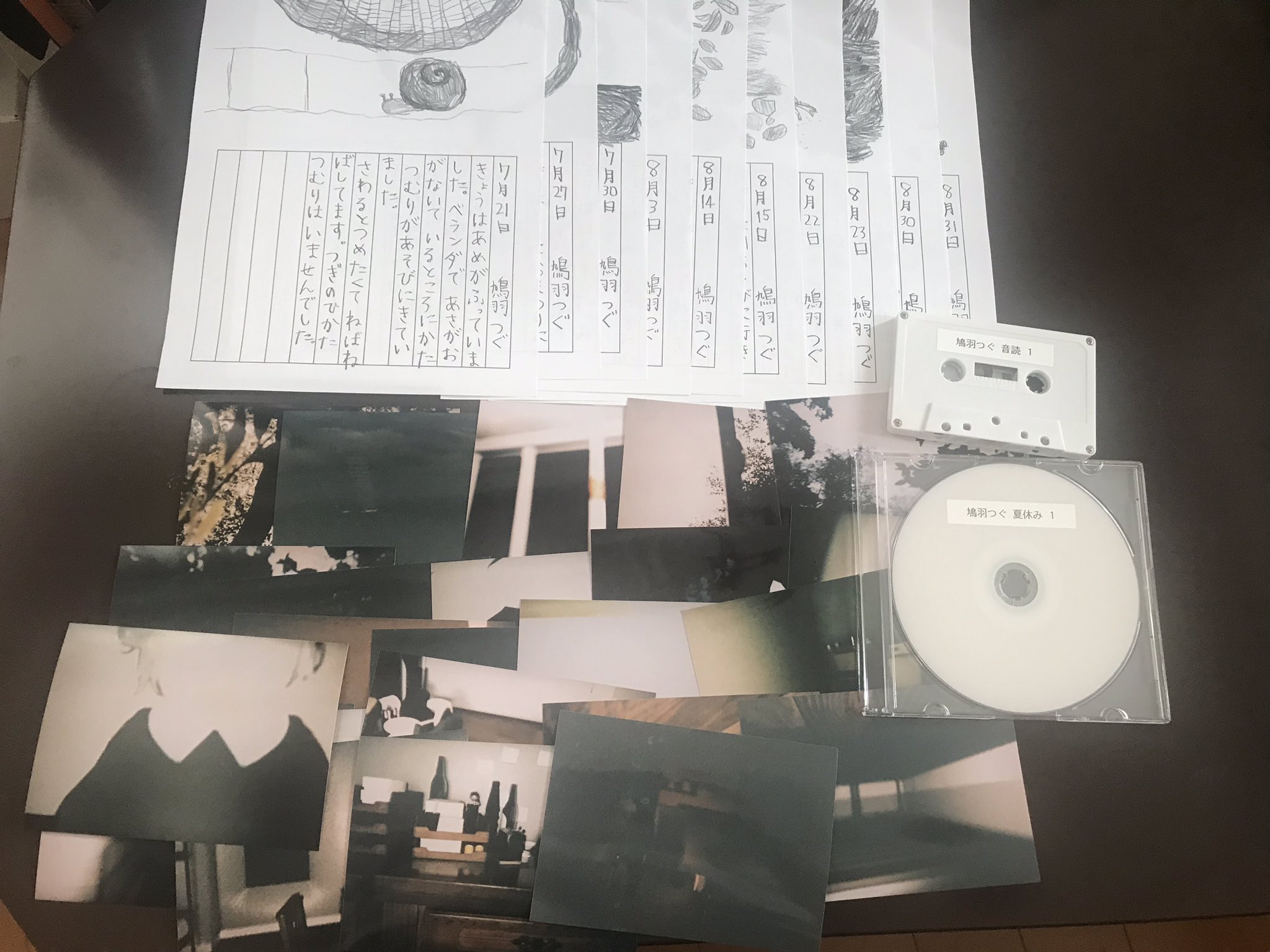 りょーた в X: „鳩羽つぐの夏休みが届いた… 鳩羽つぐは生きている 