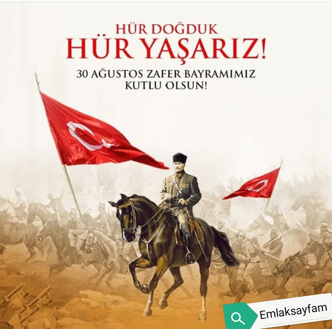 Egemenlik kayıtsız şartsız milletindir. #30Agustos #zaferbayramı