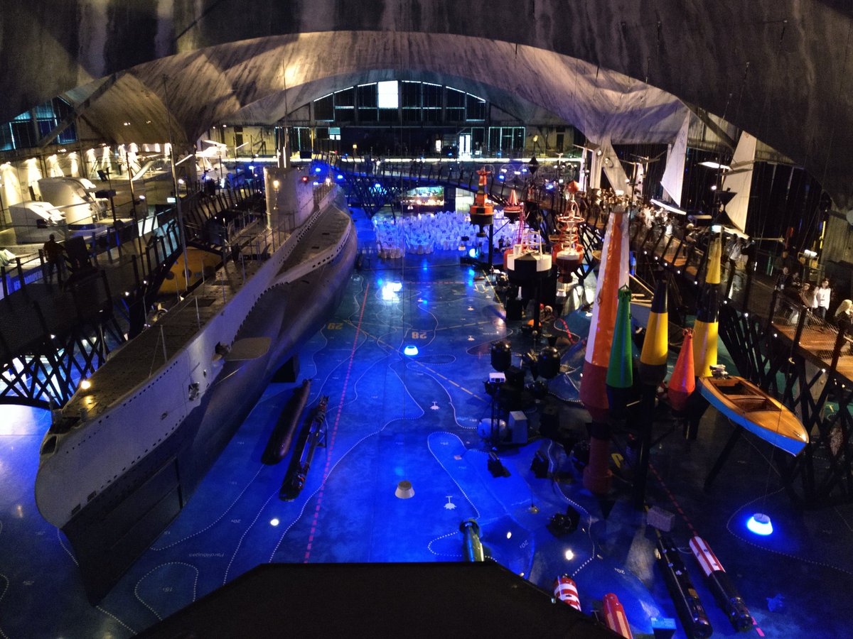 What a cool conference gala location. Never dined next to a submarine before! #esecfse19 
<a href="/FSEconf/">FSE 2025</a> well done and nicely organized.