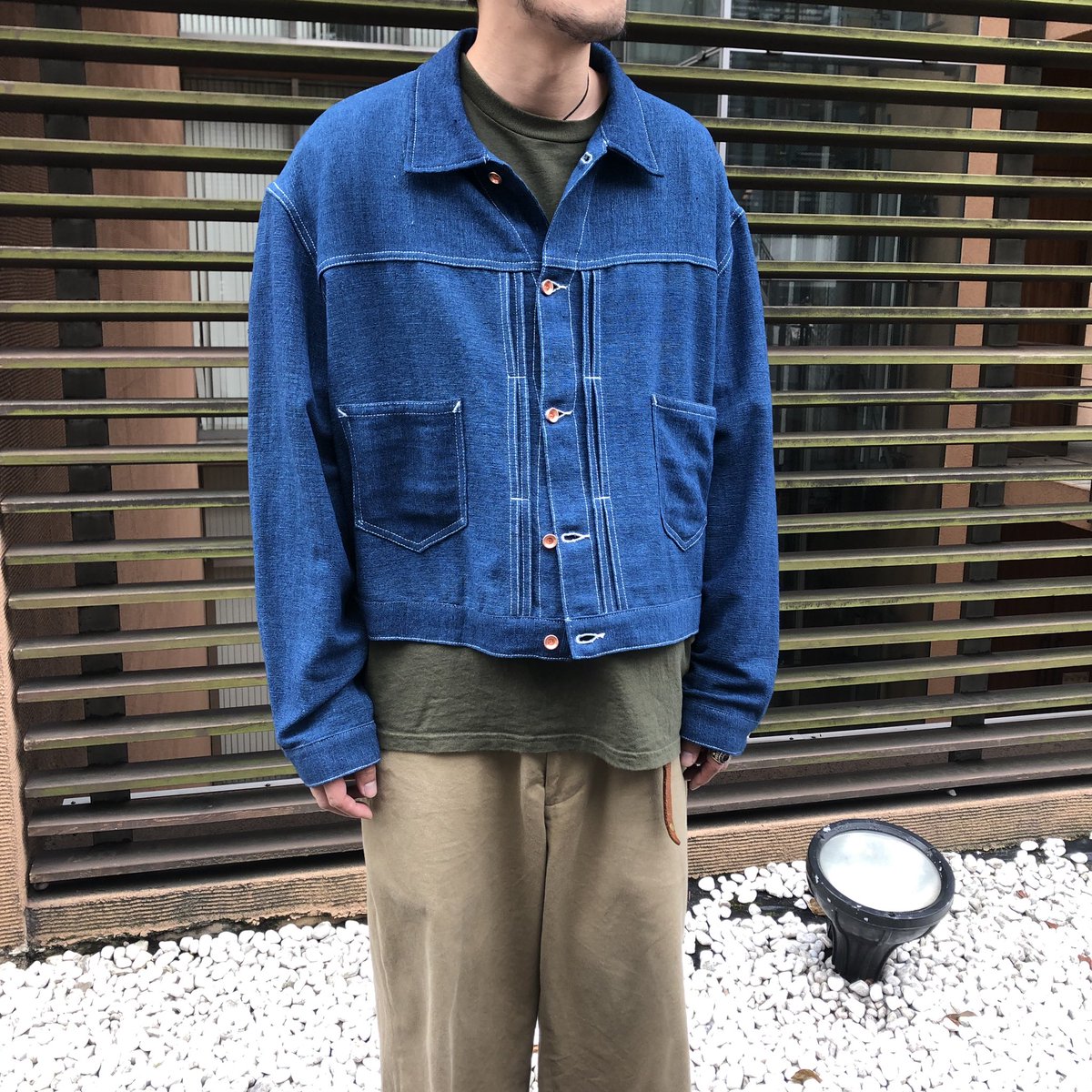 若干の着用感汚れがございます【STORY mfg / ストーリーエムエフジー】 SUNDAE JACKET