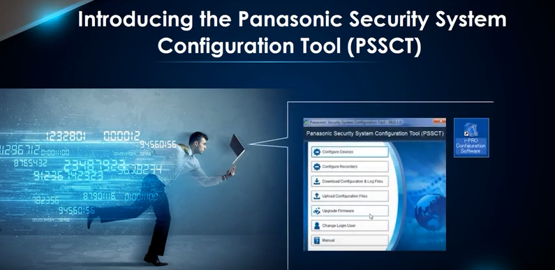 iPRO_Corporate's tweet photo. New video released ! “Panasonic Security System Configuration Tool (PSSCT) ”
Youtube: https://t.co/UbUpbPmzpa
#PanasonicSecurity #iPROExtreme https://t.co/bK1TwRepgB