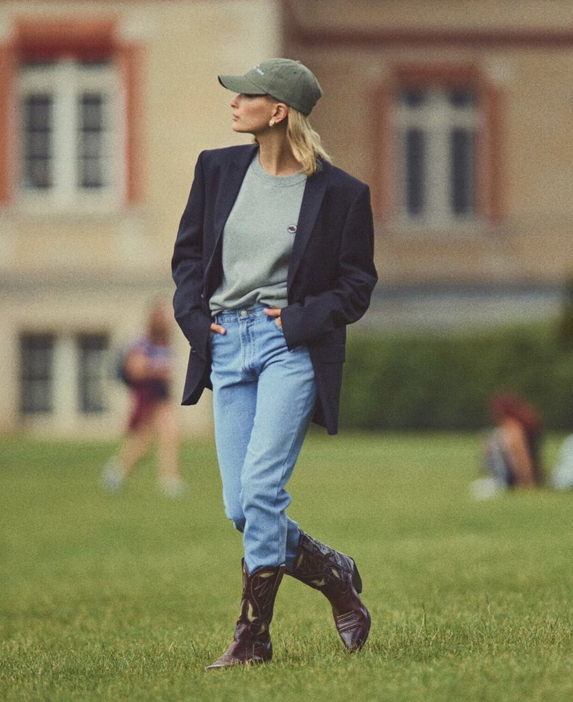 Hailey Baldwin channeling Princess Diana in her latest shoot for Vogue Paris