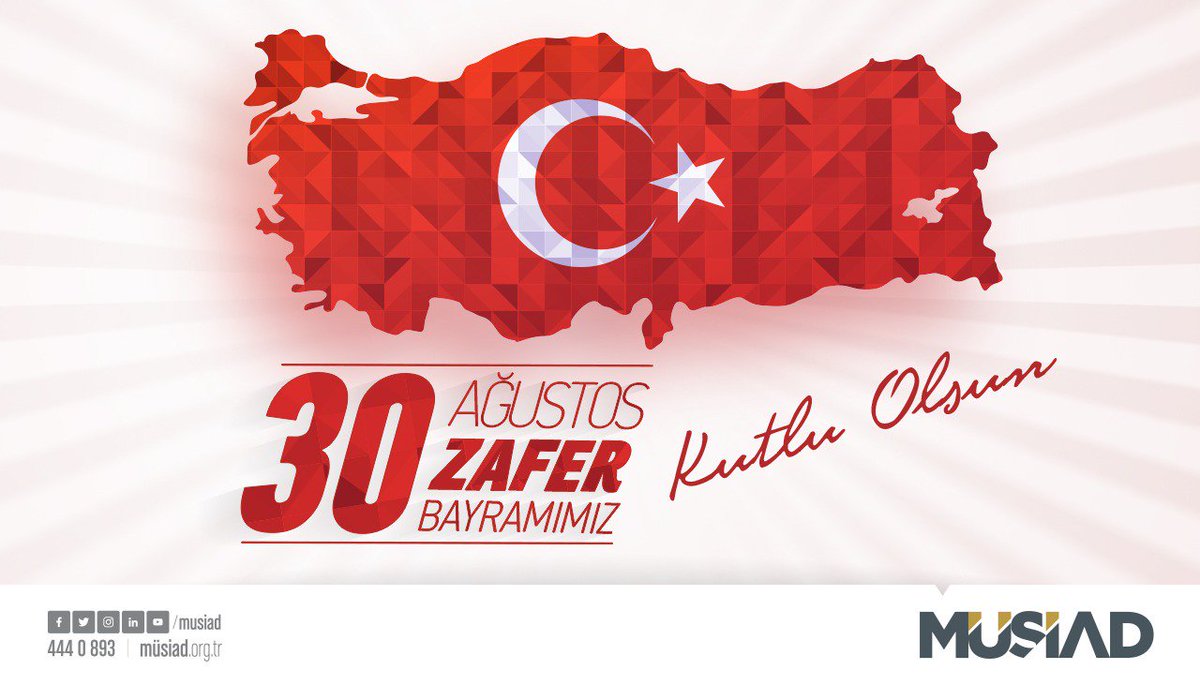 AKaanTR's tweet photo. Türk dehasının sembollerinden biri olan ve topraklarımızda düşman gölgesine yer olmadığını bir kez daha tüm dünyaya gösteren Büyük Taarruz’un başarıyla sonuçlanmasının yıl dönümü 30 Ağustos #ZaferBayramı’mızı kutluyor, bütün şehitlerimizi minnetle yad ediyorum. https://t.co/hDuF2GVvVx
