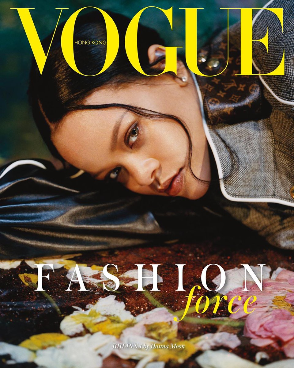 Rihanna is the &#039;ultimate fashion force&#039; covering the September issue of Vogue Hong Kong [Photos]