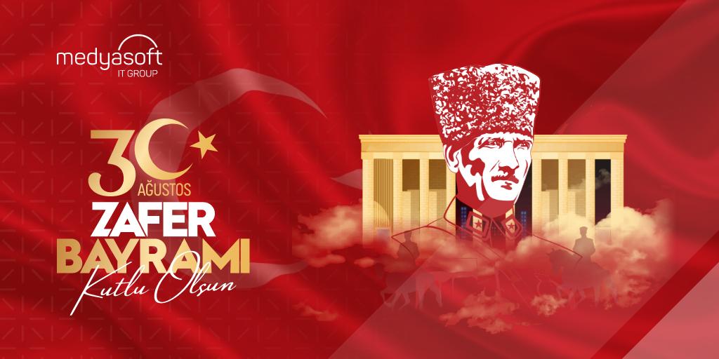 medyasoft's tweet photo. 30 Ağustos Zafer Bayramı kutlu olsun. #zaferbayramı https://t.co/tnEHqaTlCc