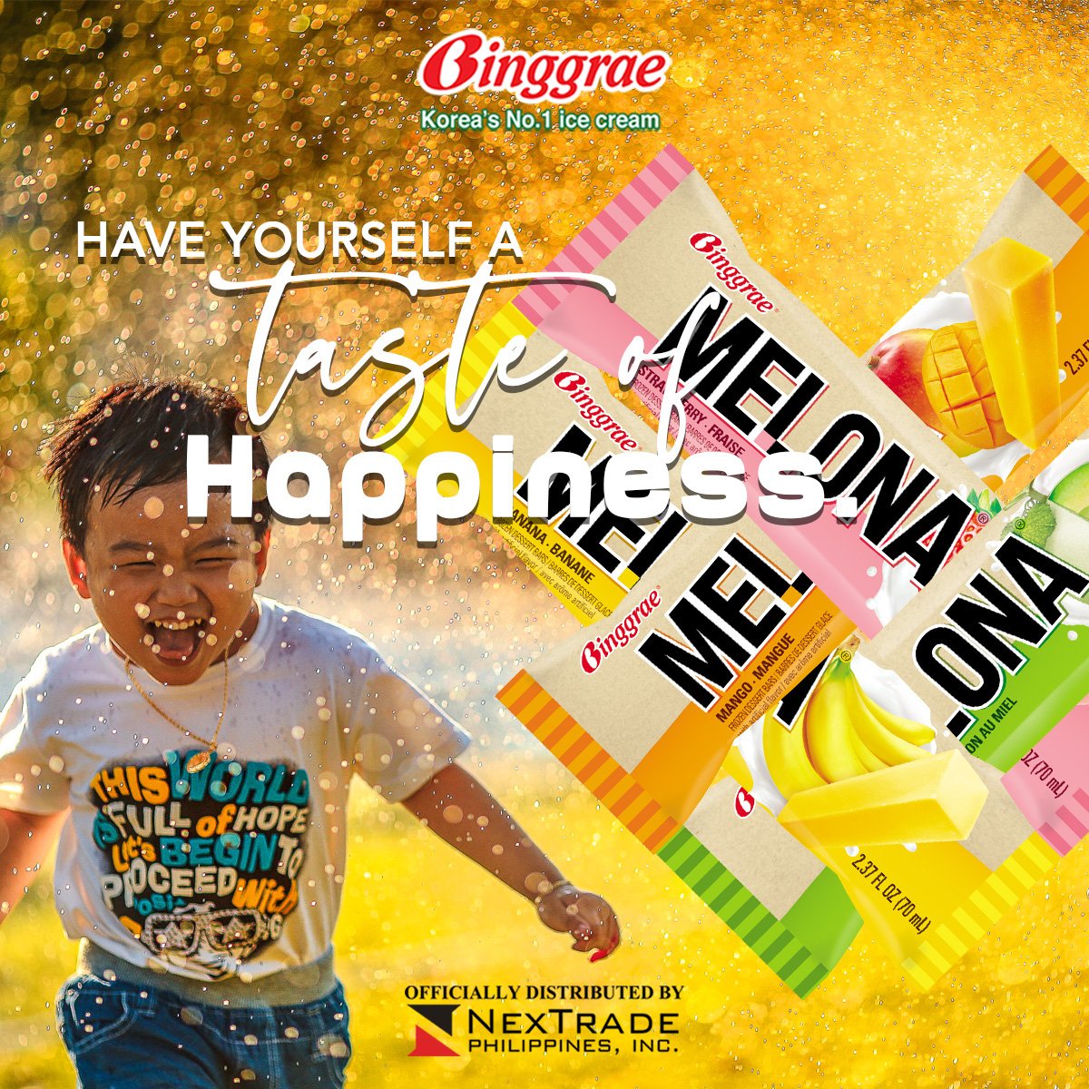 binggraeph's tweet photo. For the Kid in all of us!
Have yourself a taste of Happiness π
#SmilewithBinggrae
#Melona
#BinggraePH
#NextradePH
#OfficiallyDistributedByNextradePH https://t.co/cutqE3gBJv
