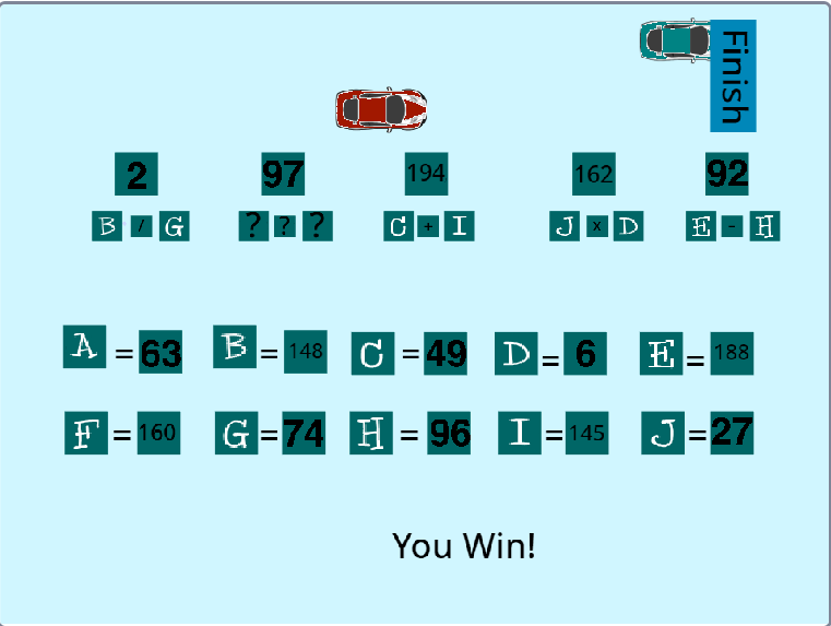 learnmathwithf's tweet image. #MixedOperations - #CarRace
learnmathwithfun.com/games/mixed-op…