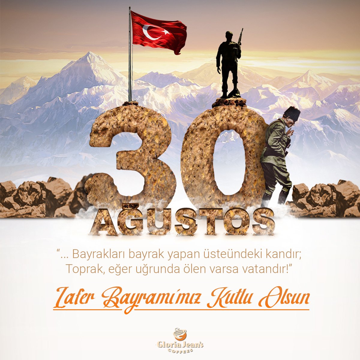 30 Ağustos Zafer Bayramı'mız Kutlu Olsun..
#30agustos #gloriajeansmobile #zaferbayrami #limonist #zaferbayramimizkutluolsun