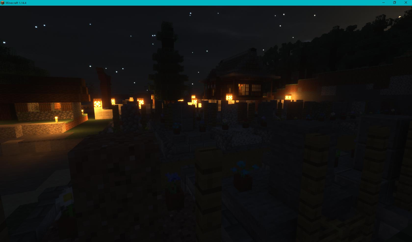 とりあえず タイガバイオームにて和風建築中 神社隣接の空き地に日本式墓地を作ってみた 神社はふわパリ公爵様設計アレンジ T Co Tqx3puzw2e Minecraft マイクラ