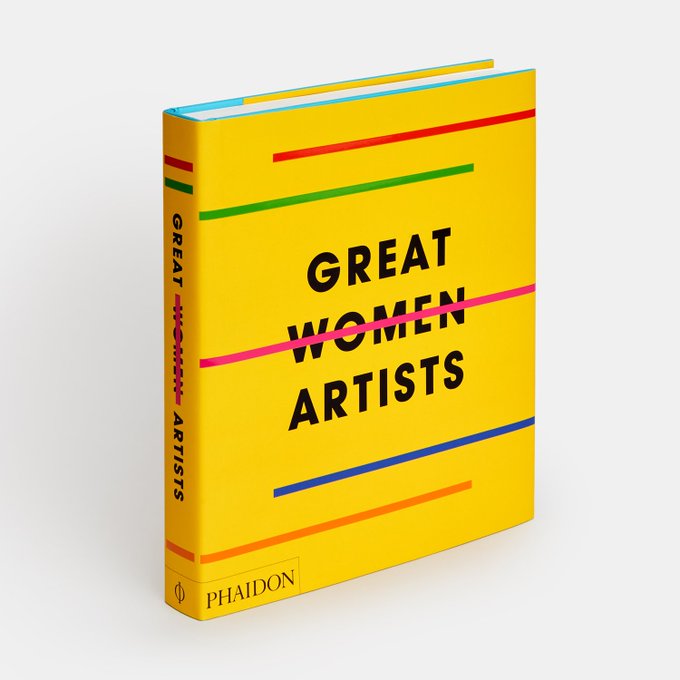 womensart1's tweet photo. For anyone interested, 'Great #Women Artists' book with introductory essay by Rebecca Morrill via @Phaidon
(Curator of @womensart1 @PL_Henderson1
 was one of a team of writers/researches/art historians involved in the project). https://t.co/80ADR7V5vZ https://t.co/dvKBn0K6Th