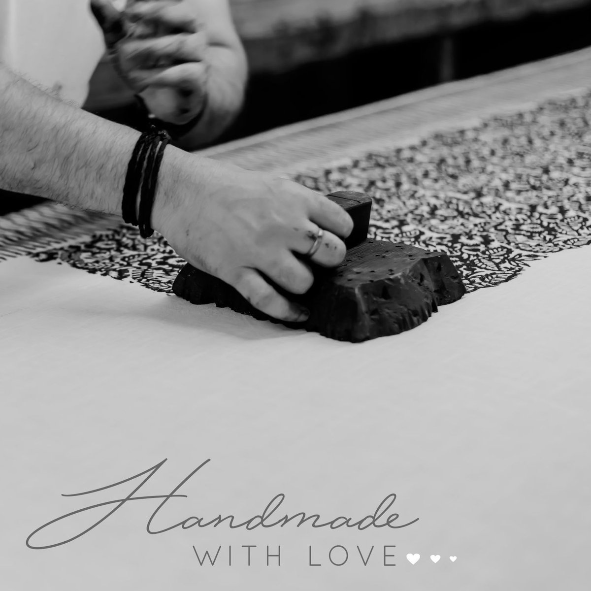 With skilled craftsmanship and highly efficient methods, each piece of clothing is hand decorated and embellished with lots of labor, hard work, patience and love.
#HandBlockPrinting #Missprint #Clothing #Indigo #Designer #SalwarKameez