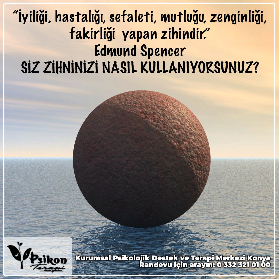 SİZ ZİHNİNİZİ NASIL KULLANIYORSUNUZ?
kurumsalpsikolog.com
Kurumsal Psikolojik Destek ve Terapi Merkezi Konya
Randevu için arayın: 0 332 321 01 00
#Cuma #konya #psikonterapi #kurumsalterapi #zihingücü #kurumsalpsikoloji #kurumpsikologu  #kurumsaldanışmanlık #psikoloji