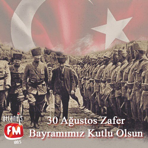 #30AgustosZaferBayrami kutlu olsun🇹🇷 Başta M.Kemal Atatürk ve silah arkadaşlarını saygıyla anıyoruz.