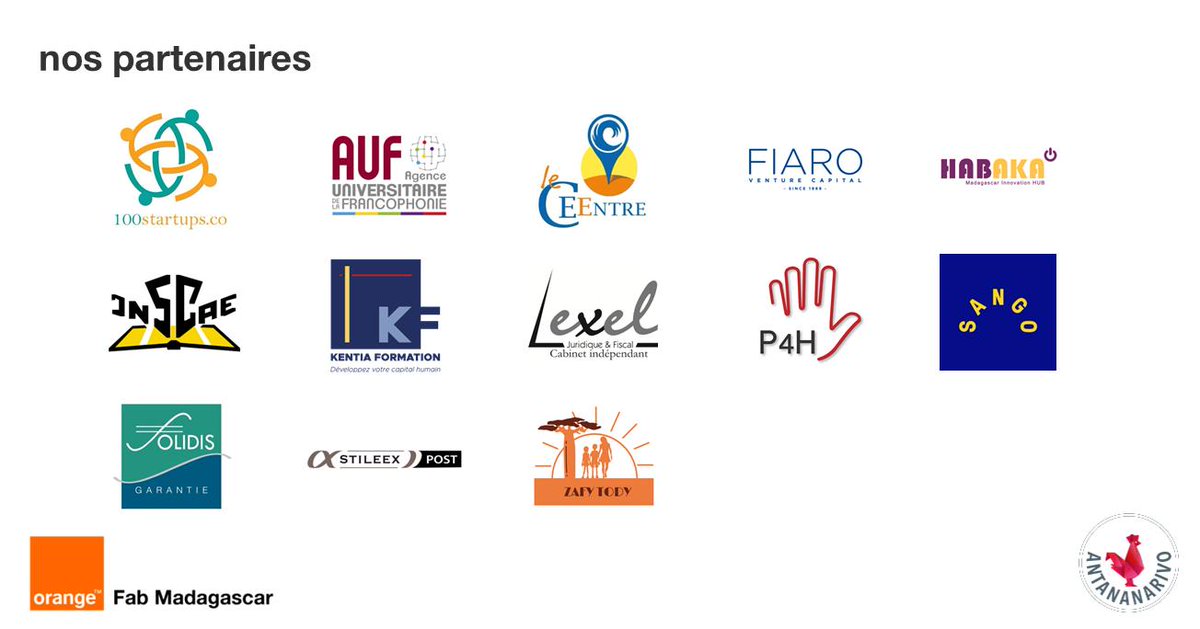 orangefab_mg's tweet photo. 🥳Bienvenue à nos 3 nouveaux partenaires :
- #Lexel Juridique & Fiscal pour des compétences juridiques
- @sango_media
pour communiquer au mieux
- @LStileex
pour faire parler de nos startups
Merci pour votre implication !
#techforgood #OrangeStartup #startups https://t.co/Af4qnKRaQg