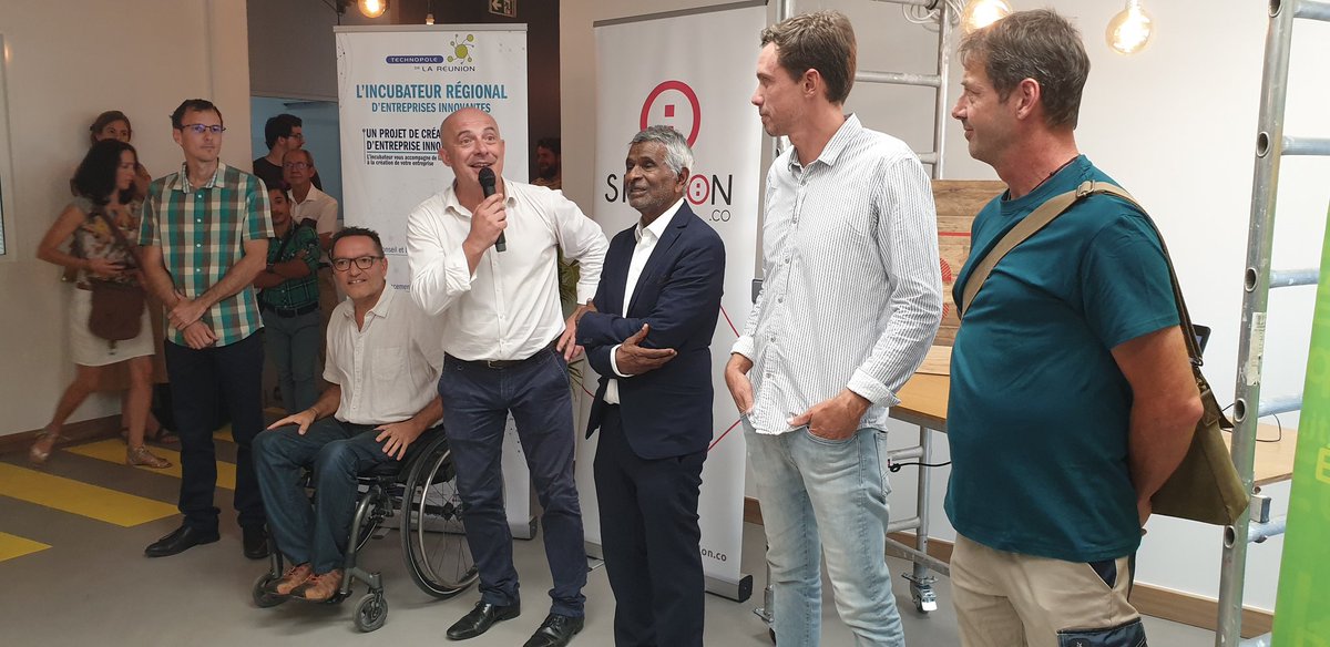 Technopole_974's tweet image. (Direct) Présentations des projets incubés à l&apos;#IncubateurRégional qui seront hébergés à #LeMoulinRe : #Psyapps, #Syscea, #EkoHome et #Darmatech @TCO974 @DanielRamsamy @JosephSinimale