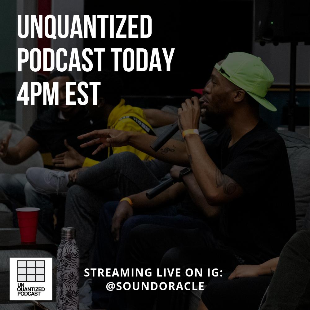 SoundOracle's tweet photo. It's Friiiidaaay!!! Join hosts #SoundOracle and @Triza as they discuss producer gear, answer production and music questions, and share Industry stories. Tune in today at 4 PM EST. ─ https://t.co/DCCRePe8BN
#unquantizedpodcast, #triza, #soundoracle, #producers https://t.co/KE6INVl6sN