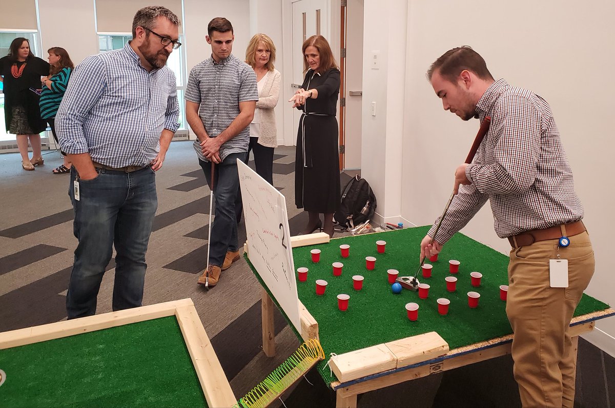 FORE! #unumcares showing off golf skills for a great cause. In support of <a href="/unitedwaygp/">United Way of Greater Portland</a>, ten holes represent select local agencies. Quite a tradition here @unumnews!
<a href="/Desiree_Unum/">Desireé Colón</a> <a href="/caryolson5/">Cary Olson</a> @Keely_Unum