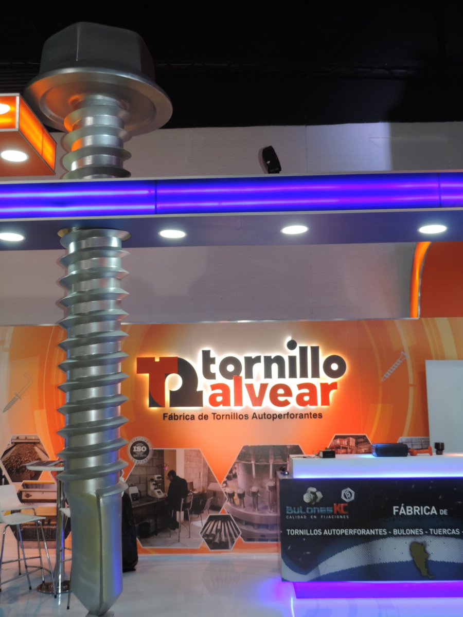 Tornillo Alvear presente en ExpoFerretera...Vení a visitarnos!!!